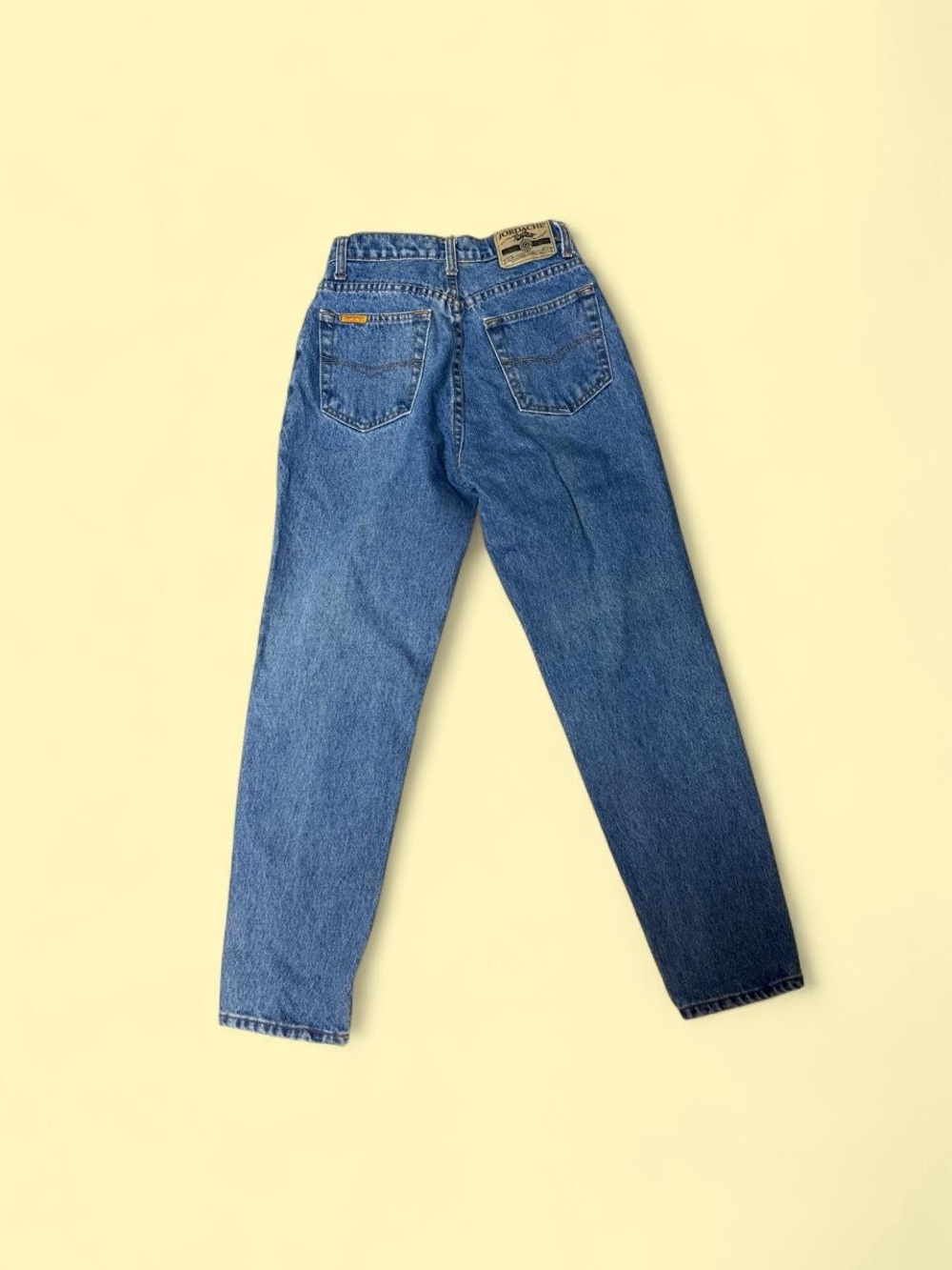Jordache High-Rise Blue Denim Jeans - Picture 4 of 7